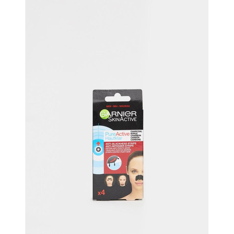 Garnier Pure Active Neusstrips tegen mee-eters met houtskool-Geen kleur