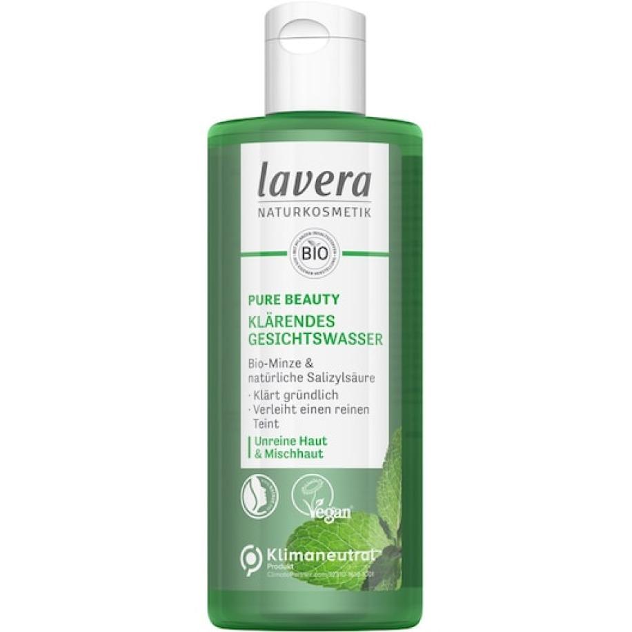 Lavera Schoonmaken Pure Beauty verhelderend gezichtswater Reiniging Dames 200 ml