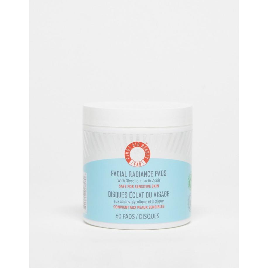 First Aid Beauty Facial Radiance Pads Pads met glycolzuur + melkzuur 60 pads-Geen kleur