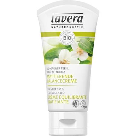 Lavera Dagopvang Balancecrème groene thee Dagverzorging Dames 50 ml