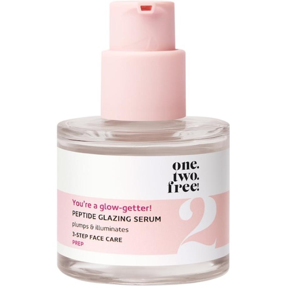 One.two.free! Gezichtsverzorging Peptide Glasing Serum Hydraterend serum Dames 30 ml