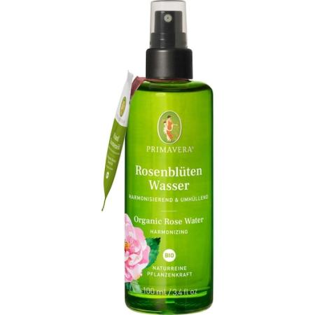 Primavera Organisch plantenwater Rozenblaadjeswater biologisch Reiniging Dames 100 ml