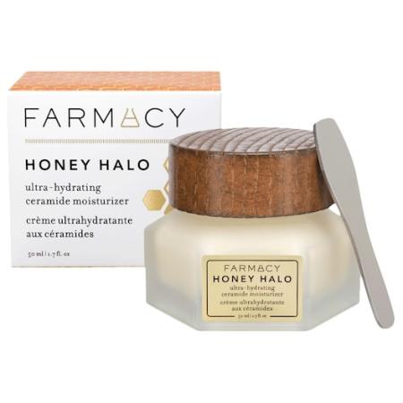 Farmacy Beauty Cream & Lotion Honey Halo Ultra-Hydrating Ceramide Moisturizer Gezichtscrème Dames 50 ml