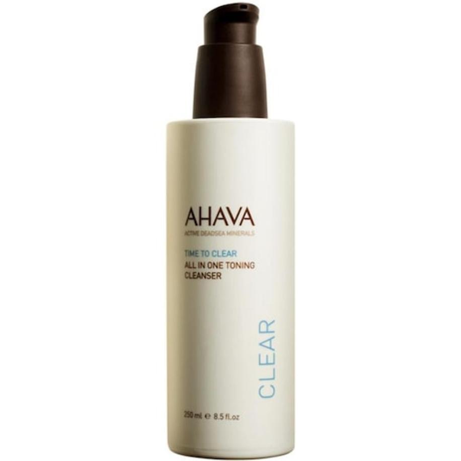 Ahava Time To Clear All in One Toning Cleanser Reinigingsmelk Unisex 250 ml