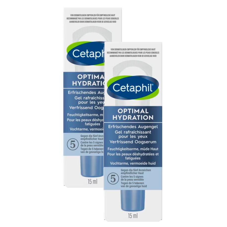 Cetaphil Optimal Hydration Verfrissend Oogserum Duoverpakking