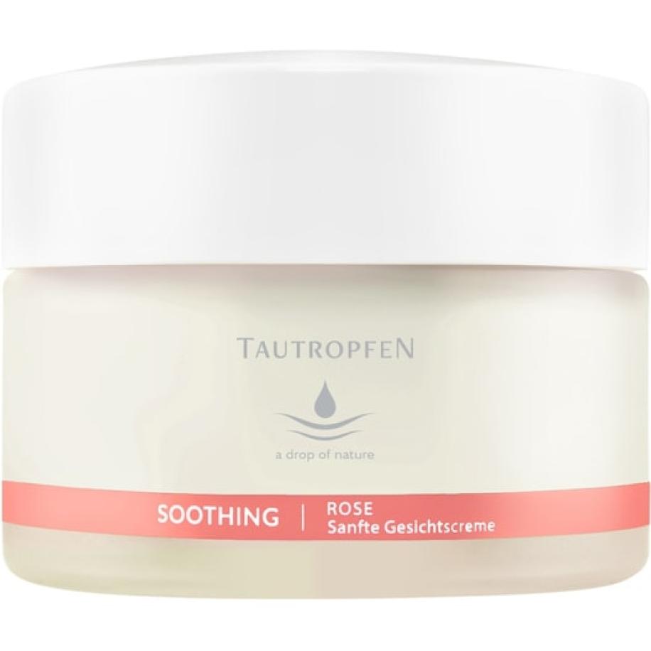 Tautropfen Rose Soothing Solutions Zachte gezichtscrème Gezichtscrème Dames 50 ml