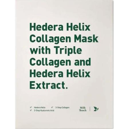 Milk Touch Maskers 5 Units Box Hedera Helix Collagen Cream Hydraterende maskers Dames 125 ml