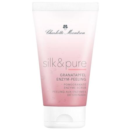 Charlotte Meentzen Silk & Pure Granaatappel enzymatische schil Gezichtsscrub en -peeling Unisex 50 ml