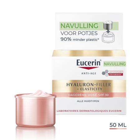 Eucerin Hyaluron-Filler + Elasticity Dagcrème Rose SPF30 Navulling