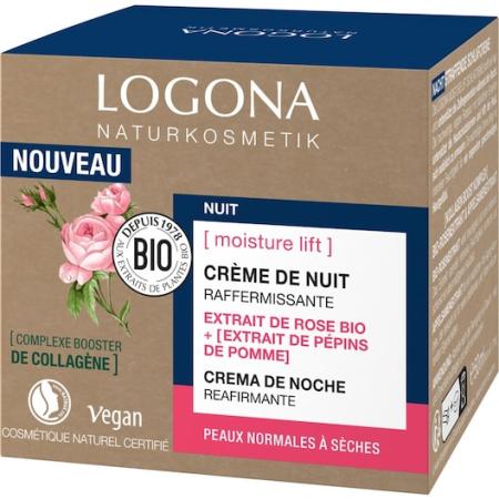 Logona Night Care Moisture Lift Verstevigende Slaapcrème Nachtcrème Dames 50 ml