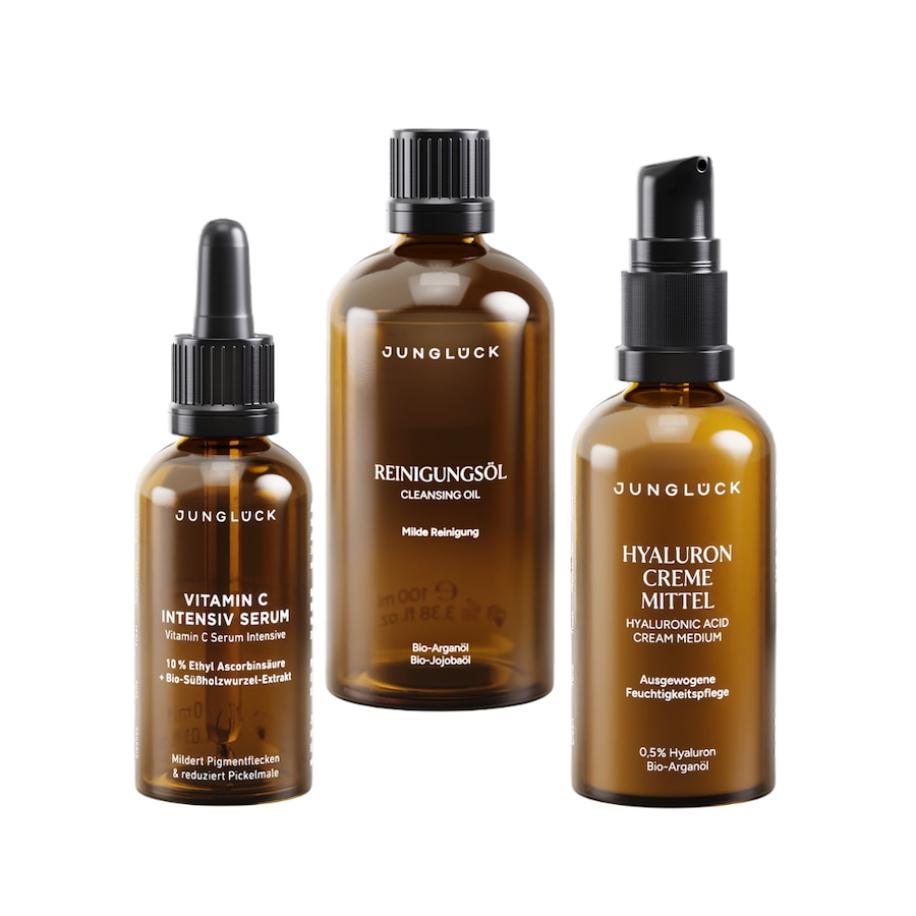 Junglück Set om lijntjes en rimpels te minimaliseren - Cadeauset