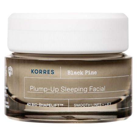 Korres Black Pine 4D Bio-ShapeLift Opvullende nachtcrème Nachtcrème Dames 40 ml