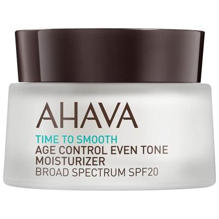 Ahava Time To Smooth Age Control Even Tone Moisturizer Borad Spectrum SPF 20 Gezichtscrème Dames 50 ml