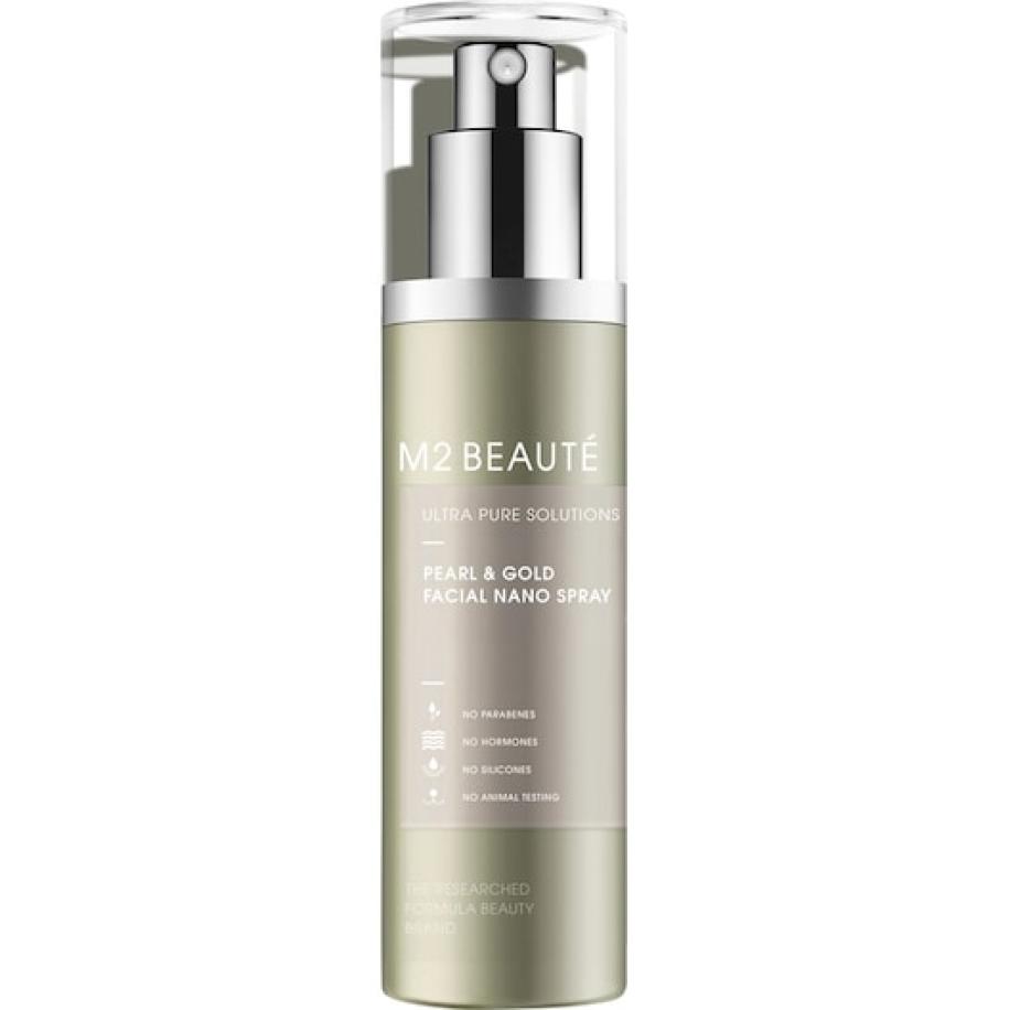 M2 BEAUTÉ Ultra Pure Solutions Pearl & Gold Nano Spray Anti-aging serum Dames 75 ml