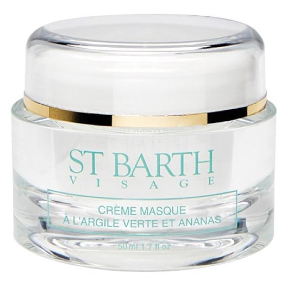 LIGNE ST BARTH VISAGE Masker met groene klei en ananascrème Dames 50 g