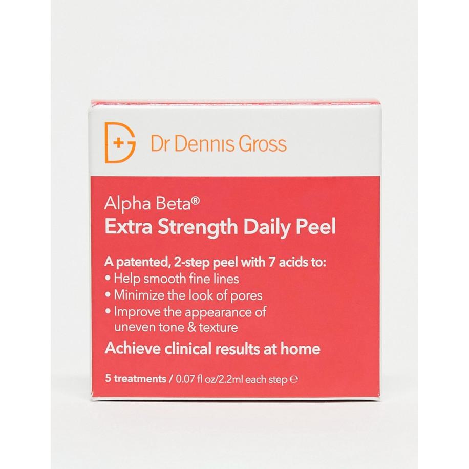 Dr Dennis Gross Alpha Beta Peel Extra Strength Daily Peel Set van 5 peelingbehandelingen-Geen kleur