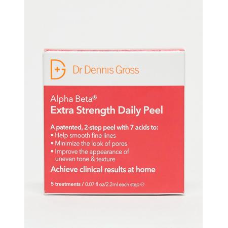 Dr Dennis Gross Alpha Beta Peel Extra Strength Daily Peel Set van 5 peelingbehandelingen-Geen kleur