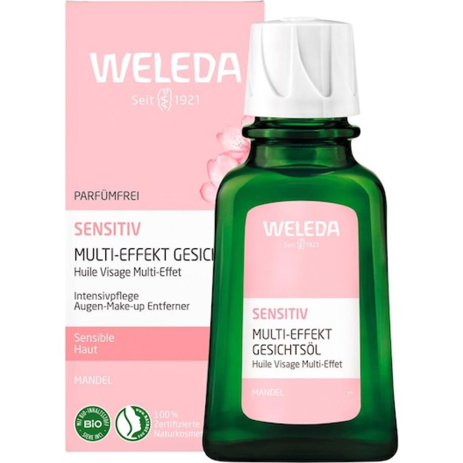 Weleda Intensive care Gezichtsolie voor gevoelige huid Amandel Dames 50 ml