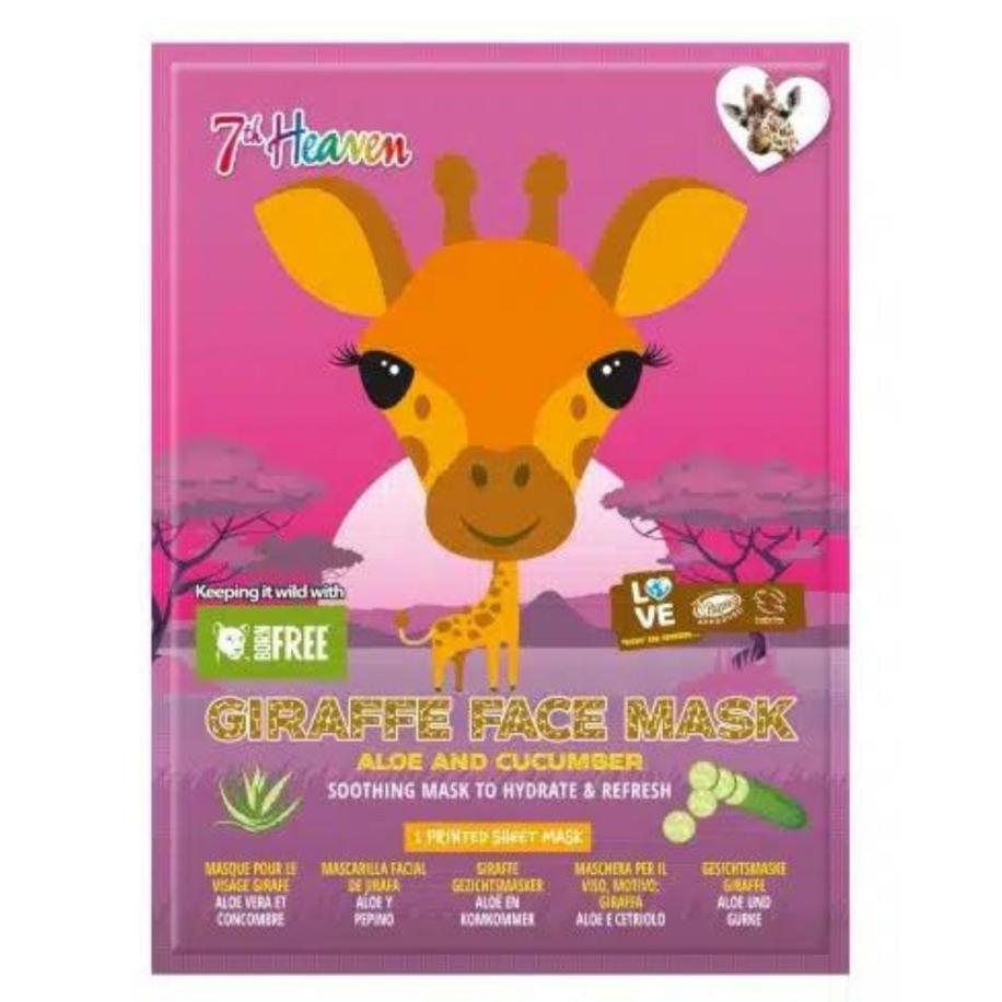 7th Heaven Giraffe Face Mask Aloe & Cucumber