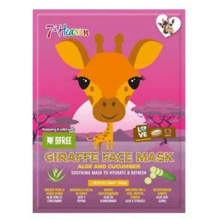 7th Heaven Giraffe Face Mask Aloe & Cucumber
