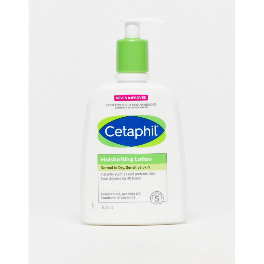 Cetaphil Moisturising Lotion Hydraterende lotion voor de gevoelige huid, 473 ml-Geen kleur