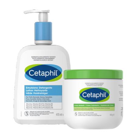 Cetaphil Milde Huidreiniger + Hydraterende Crème