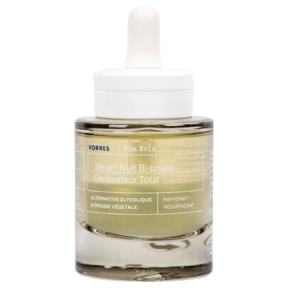 Korres Black Pine 4D Bio-ShapeLift Revitaliserend serum voor de nacht Anti-aging Dames 30 ml