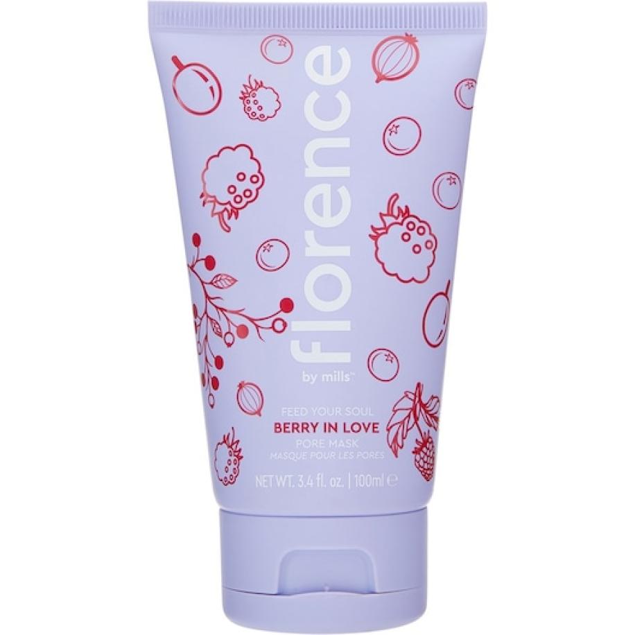 florence by mills Cleanse Berry in Love Pore Mask Glow maskers Dames 96 g
