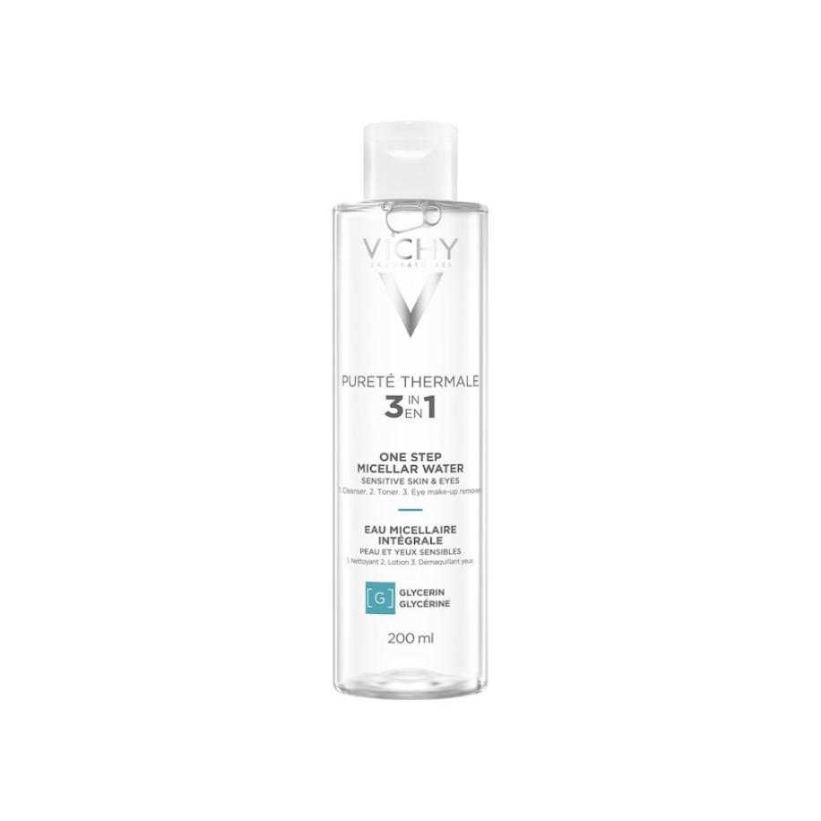 Vichy Pureté Thermale 3 in 1 One Step Micellar Water Sensitive Skin & Eyes