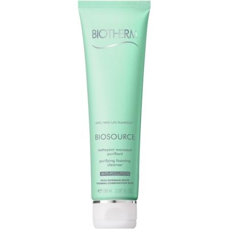 Biotherm Biosource Purifying Foaming Cleanser voor normale tot gemengde huid Reinigingsschuim Dames 150 ml