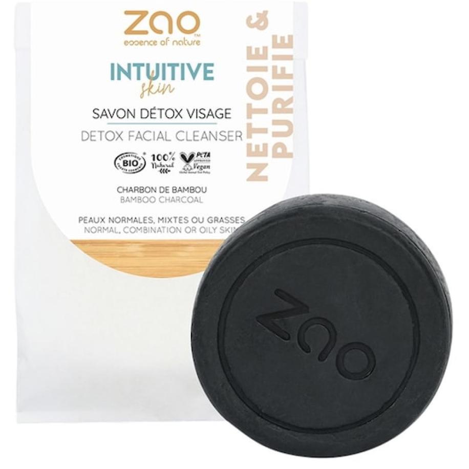 Zao Gezichtsreiniging Detox Facial Cleanser Gezichtszeep Unisex 70 g