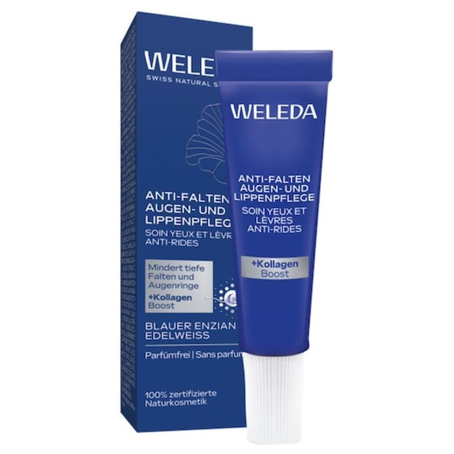 Weleda Oog- en lipverzorging Anti-rimpel oog- Blauwe gentiaan & Edelweiss Oogcrème Unisex 10 ml