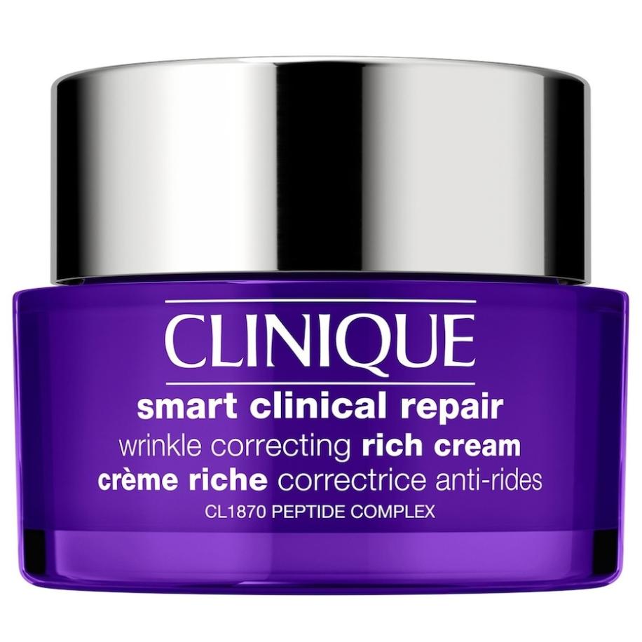 Clinique Vochtinbrenger Smart Clinical Repair Wrinkle Rich Cream Anti-aging gezichtsverzorging Dames 50 ml