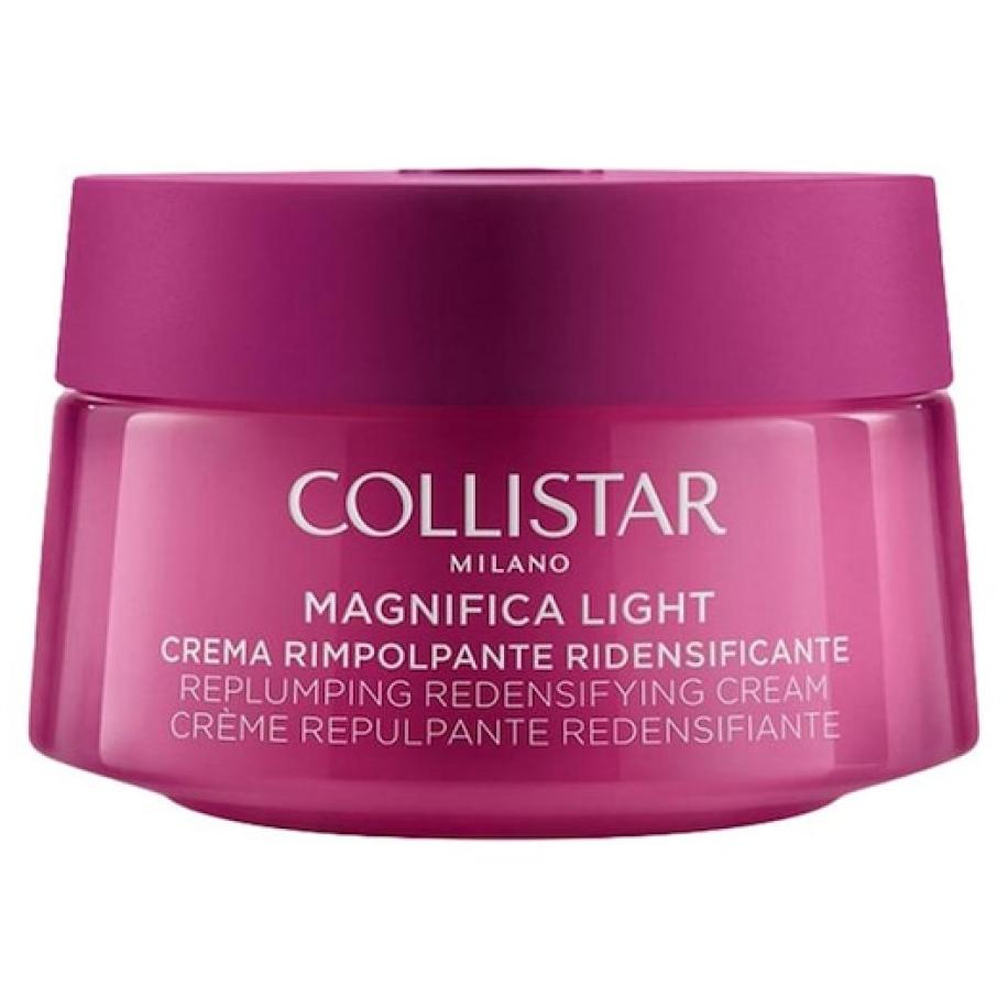 Collistar Magnifica Plus Replumping Redensifying Light Cream Face & Neck Anti-aging gezichtsverzorging Dames 50 ml