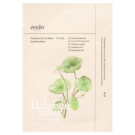 ONDO BEAUTY 36.5 Gezichtsverzorgingssets Probiotics & Cia Water Soothing Mask Dames 25 ml