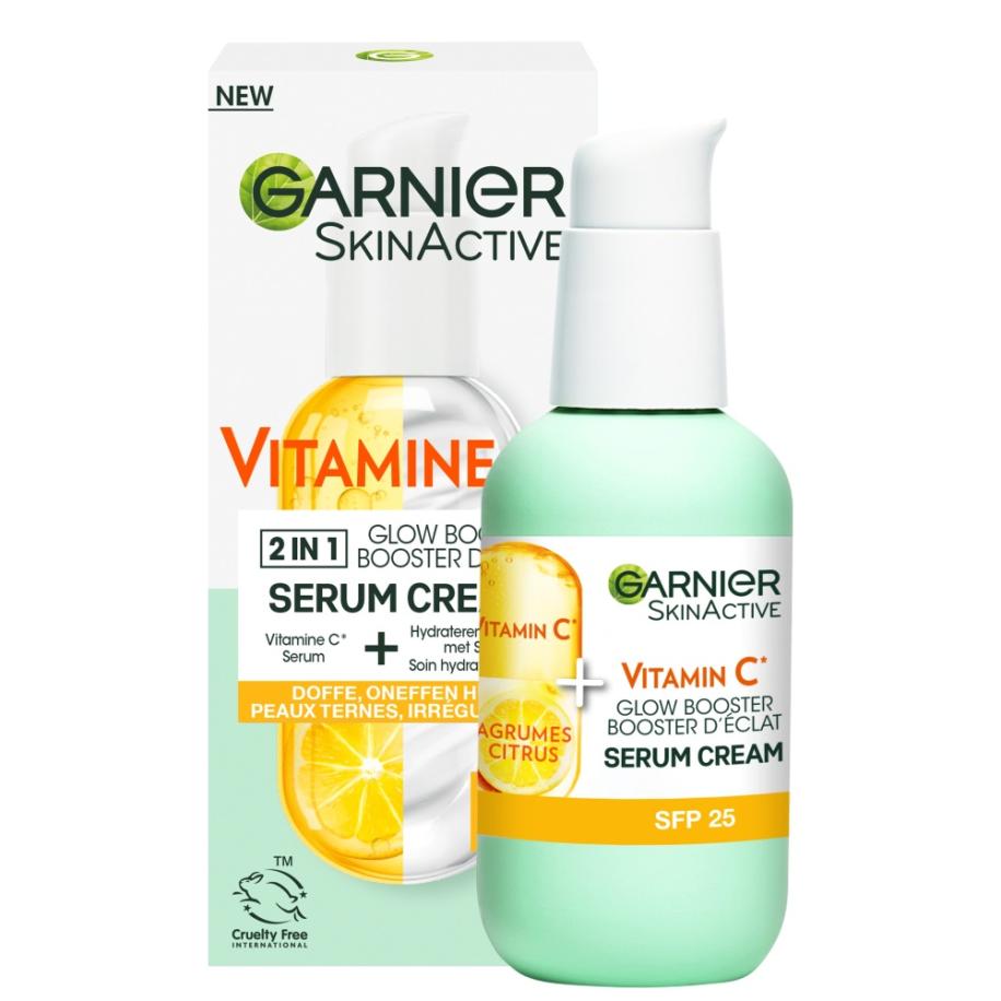 Garnier 2-in1 Serum Cream Vitamine C SPF25