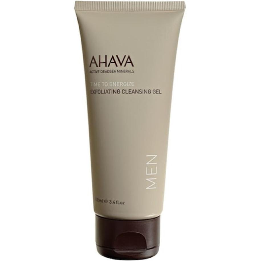 Ahava Time To Energize Men Exfoliating Cleansing Gel Gezichtsscrub en -peeling Heren 100 ml