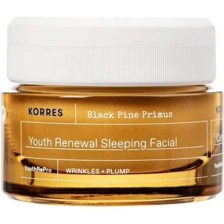 Korres Black Pine Primus Vernieuwende nachtcrème tegen rimpels Nachtcrème Dames 40 ml