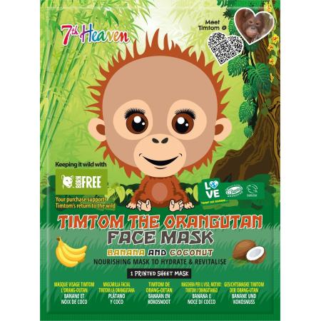 Montagne Jeunesse 7th Heaven Gezichtsmasker Orang-oetan Banaan & Kokos
