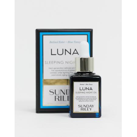 Sunday Riley Luna Sleeping Night Oil met Retinol & Blue Tansy 35ml-Doorschijnend