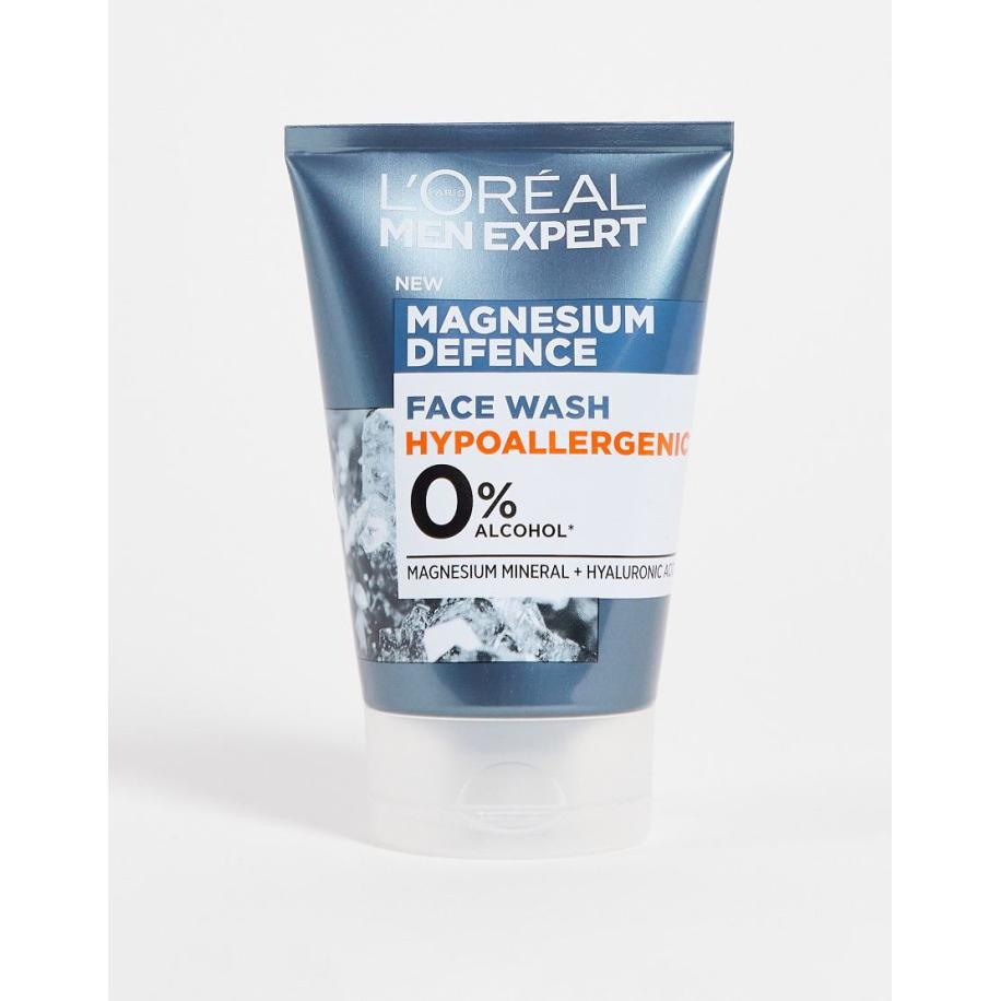 L'Oreal Men Expert - Magnesium Defence Sensitive - Gezichtsgel voor gevoelige huid-Geen kleur