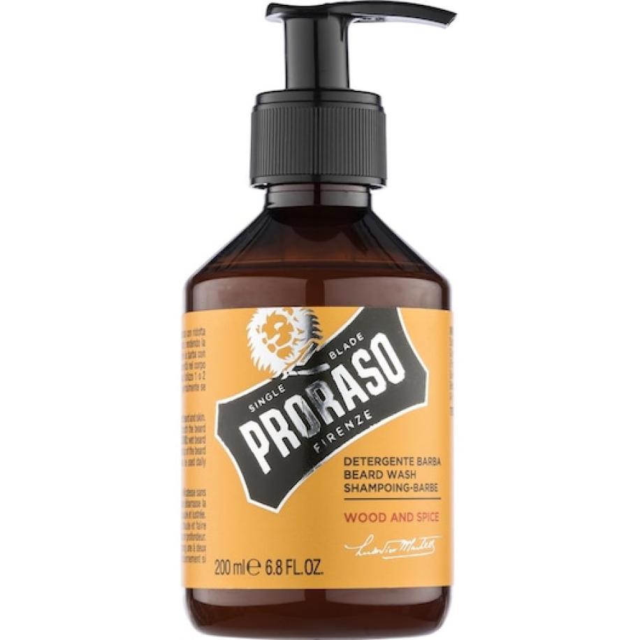Proraso Wood & Spice Baardreiniging Gezichtsreiniging Heren 200 ml