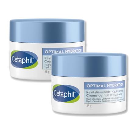 Cetaphil Optimal Hydration Revitaliserende Nachtcrème? Duoverpakking