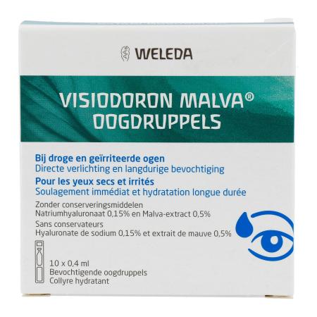 Weleda Visiodoron Malva Oogdruppels Ampullen 10st