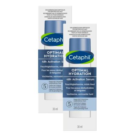 Cetaphil Optimal Hydration 48h Activation Serum Duoverpakking