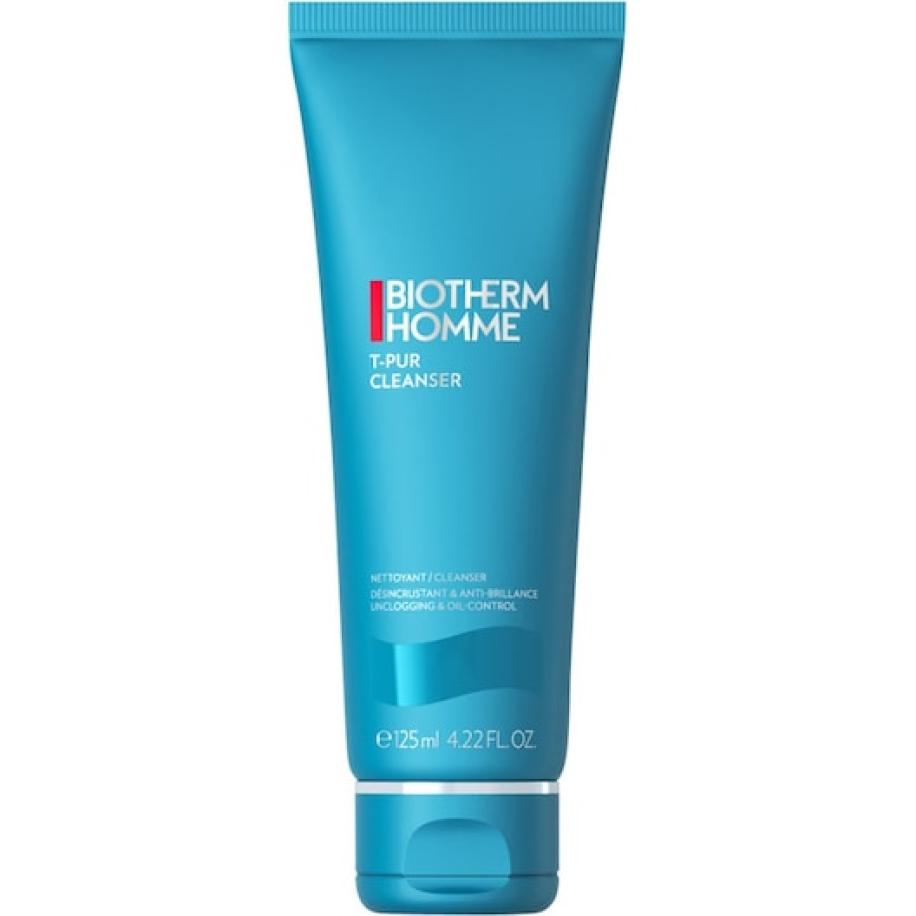 Biotherm Homme T-Pur Nettoyant Anti Oil & Shine Reinigingscrème Heren 125 ml