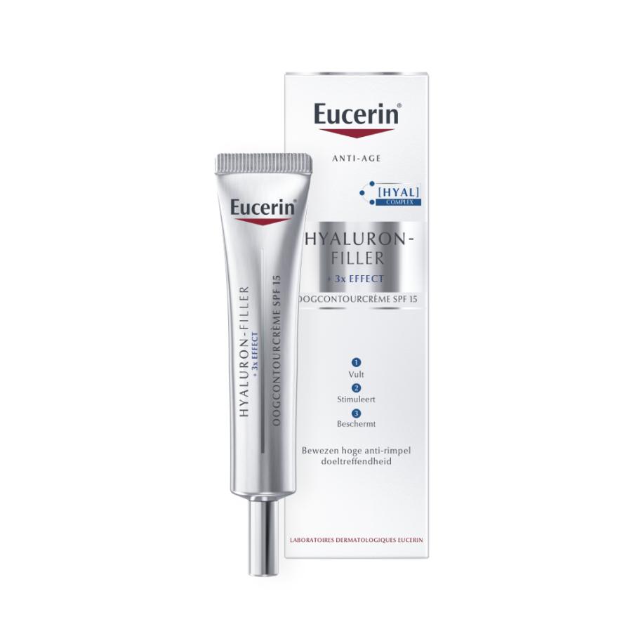 Eucerin Hyaluron-Filler +3x Effect Oogcrème SPF15