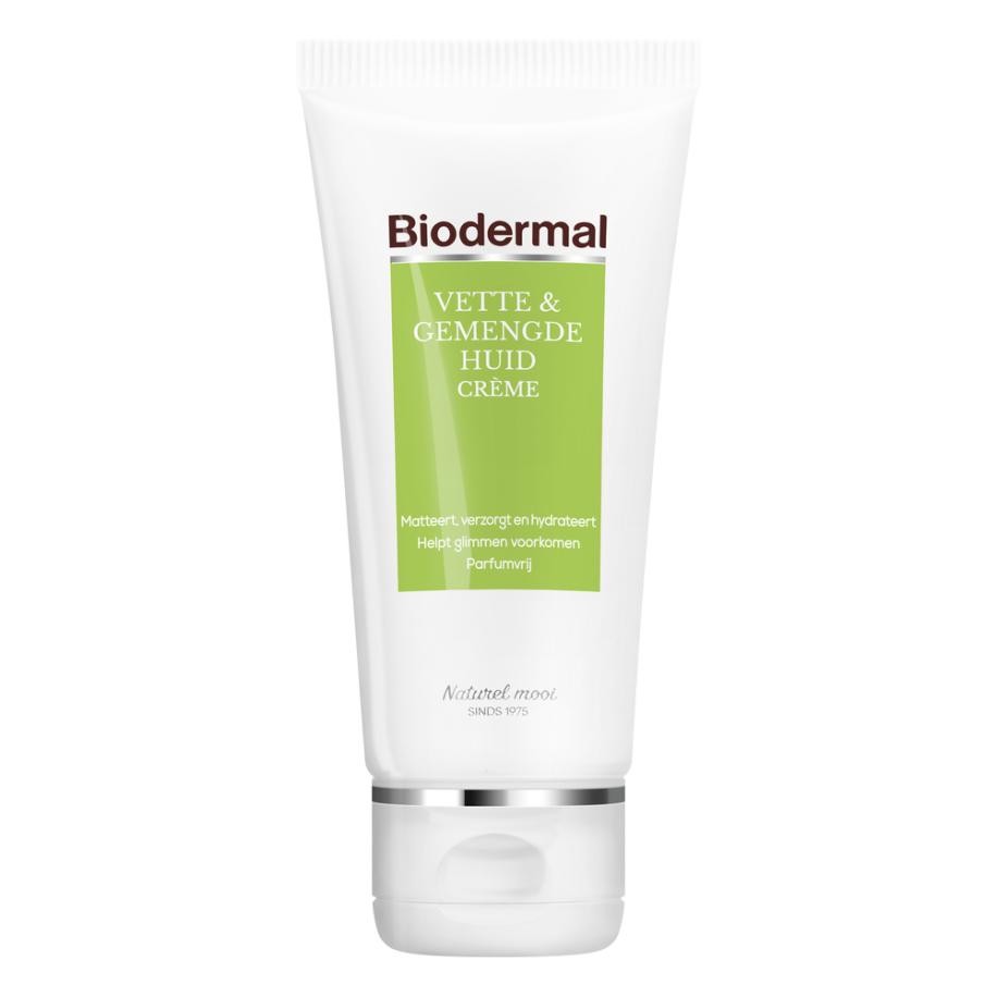 Biodermal Vette & Gemengde Huid Crème