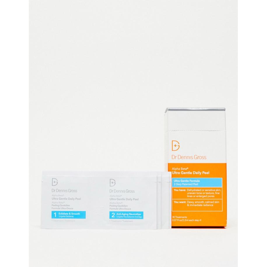 Dr Dennis Gross Alpha Beta Ultra Gentle Daily Peel Gezichtspeeling: 30 behandelingen-Geen kleur