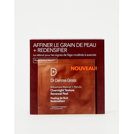 Dr Dennis Gross Advanced Retinol + Ferulic Overnight Texture Renewal Peel Gezichtspeeling: 16 behandelingen-Geen kleur